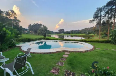 Mansão porteira fechada com 4 suítes master, closet, vista, gourmet, 724m²