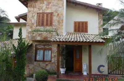 Casa rústica com 4 dormitórios à venda, 300 m² por r$ 980.000,00