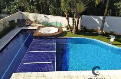 Residência impecável com 5 suítes e área de lazer completa – 500m²