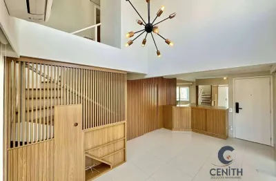 Cobertura duplex impecável! 2 suítes, varanda, churrasqueira, jacuzzi!