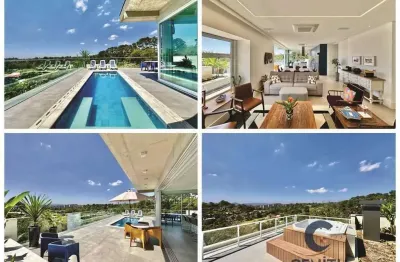 Residência exclusiva de alto padrão no condomínio Palos Verdes!