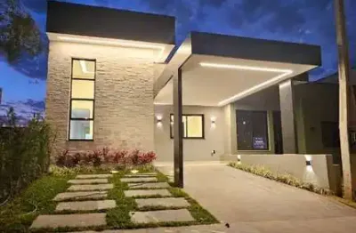 Linda e moderna casa à venda c/ 03 dorms, jacuzzi, gourmet, sorocaba