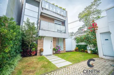 Moderna casa triplex em condomínio modern townhouse - granja viana