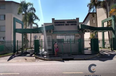 Lindo apto com 51m2 e 02 dormitorios - condomínio caminho das artes