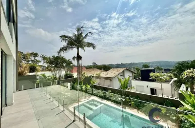 Casa moderna venda zero km- 4 suítes, lazer privativo 484m2 no são paulo ii