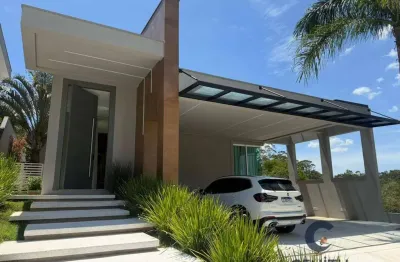 Casa Térrea Automatizada, 3 Suítes e Cinema - Reserva Santa Maria