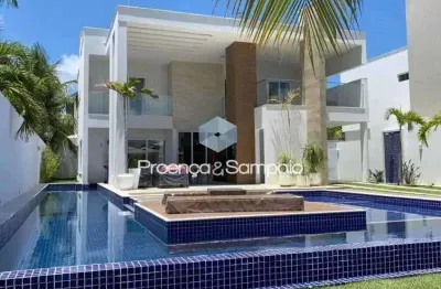 Casa em condomínio fechado com 5 quartos à venda no guarajuba