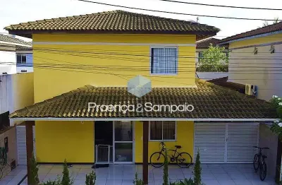 Casa em condomínio para alugar em camaçari,ba abrantes 3 quartos 180m²