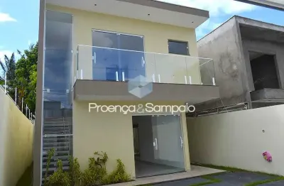 Casa em Condomínio à venda em Lauro de Freitas,BA Pitangueiras 3 quartos 120m²