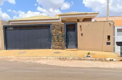 Casa para venda em barretos, parque residencial minerva, 3 dormitórios, 1 suíte, 4 banheiros, 3 vagas