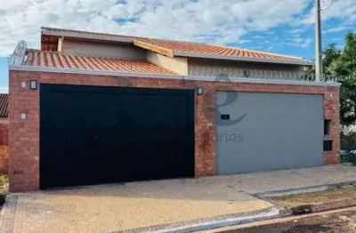 Casa para venda em barretos, residencial mais parque, 3 dormitórios, 1 suíte, 2 banheiros, 2 vagas