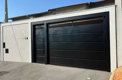 Casas 2 quartos para venda em barretos, jardim dos coqueiros, 2 dormitórios, 1 suíte, 2 banheiros, 2 vagas