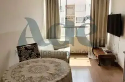 Apartamento mobiliado para locação em barretos, gonçalves, 2 dormitórios, 1 banheiro, 1 vaga