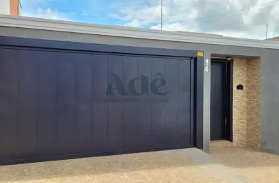 Casa para venda em barretos, residencial grande horizonte, 3 dormitórios, 1 suíte, 3 banheiros, 1 vaga