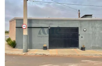 Casa para venda em barretos, nogueira, 3 dormitórios, 1 suíte, 2 banheiros, 2 vagas