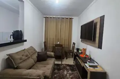 Apartamento com 2 dormitórios para alugar, com mobilia- Cristiano de Carvalho - Barretos/SP