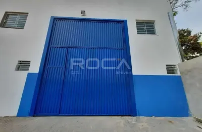 Barracão comercial amplo para alugar em são carlos - loteamento jardim vista alegre