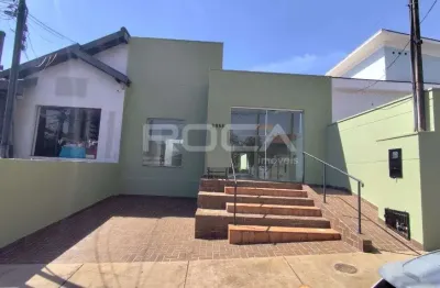 Aluguel de salão comercial no centro de são carlos | 6 salas, 1 cozinha e 3 vagas de garagem