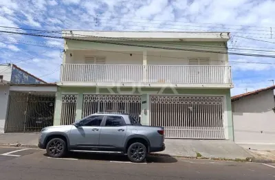 Aluguel de casa comercial na vila prado, são carlos - 2 dormitórios, garagem coberta