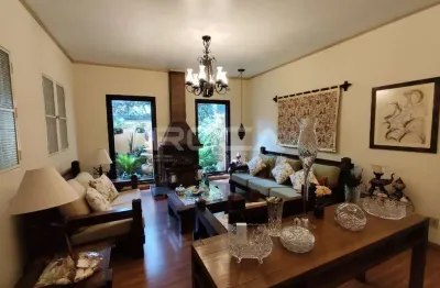 Casa comercial para alugar no centro de são carlos - 3 dormitórios, suíte, closet e 4 garagens cobertas