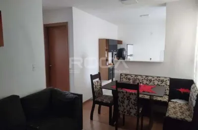 Apartamento de 2 dormitórios com churrasqueira e piscina em vila boa vista 1, são carlos