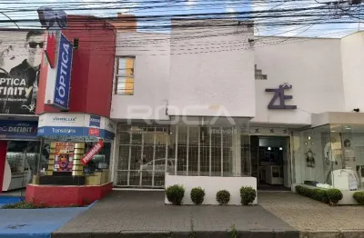 Amplo salão comercial no centro de são carlos com mezanino