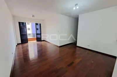 Apartamento de 3 dormitórios com armários e churrasqueira no centro de são carlos