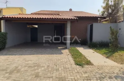 Casa de 3 dormitórios em condomínio com lazer completo em são carlos
