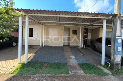 Casa de condomínio para alugar em moradas 1, são carlos: 2 dormitórios, churrasqueira e portaria 24hrs.