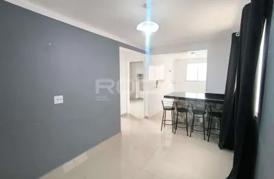 Apartamento padrão com 2 dormitórios no distrito industrial miguel abdelnur, são carlos