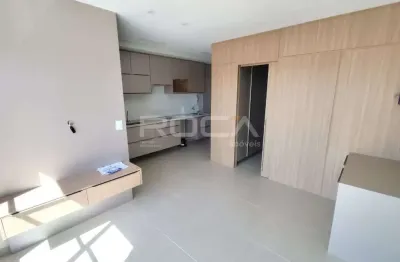 Apartamento padrão para alugar no centro de são carlos: 1 dormitório, armários, ar-condicionado e portaria 24hrs!