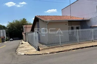 Casa para alugar na Vila Jacobucci, São Carlos - 2 dormitórios e 3 garagens