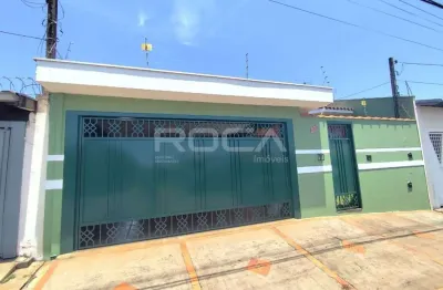 Charmosa casa de 3 dormitórios para alugar em Residencial Itamarati, São Carlos