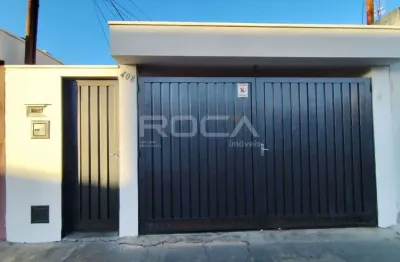 Casa padrão para alugar na Vila São José, São Carlos | 2 quartos e garagem coberta!