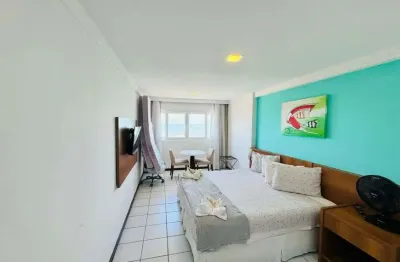 Excelente flat com vista mar em ponta negra disponível para venda!