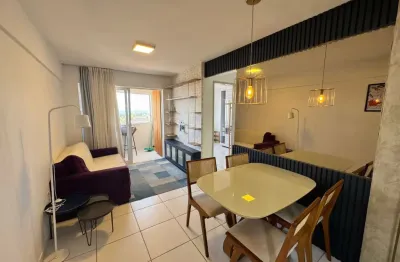 Apartamento 2/4 mobiliado e equipado em ponta negra para locação.