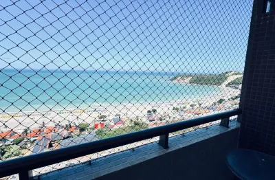 Apartamento mobiliado com vista mar em ponta negra 2/4 no maximum flat