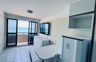 Apartamento mobiliado com vista mar em ponta negra 2/4 no maximum flat