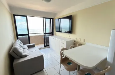 Apartamento mobiliado com vista mar em ponta negra 2/4 no maximum flat