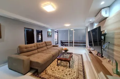 Casa duplex mobiliada  para locação em ponta negra com 4 suítes