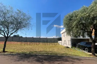 Lote de terreno plano na quadra y do terras alphaville ponta grossa