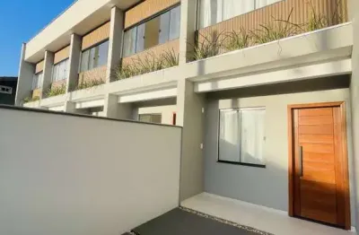 Sobrado geminado para venda em joinville, jardim iririú, 2 dormitórios, 2 banheiros, 2 vagas