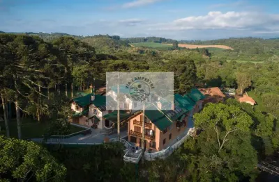 Oportunidade singular em campo alegre, sc - estilo “porteira fechada'. pousada com área de 100 mil m², rio com belíssima cachoeira, 22 suites