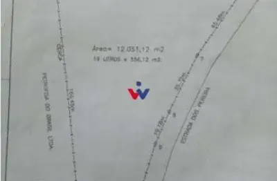 Terreno em mandirituba  12.000 m , asfaltado, lote a partir de 4.000 m