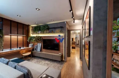 Apartamento sofisticado no portão  2 quartos, suíte e lazer completo em curitiba