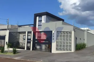 Casa com 3 Dormitórios, Suíte e Piscina Aquecida  Jardim Munique, Maringá PR