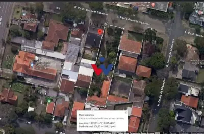 Terreno à venda, 1189 m  por r  2.300.000,00 - são francisco - curitiba pr