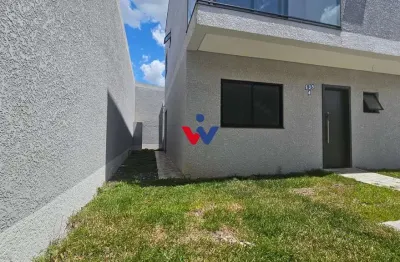 Lindo sobrado novo com terraço e vista da serra do mar  boqueirão
