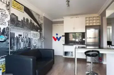 Excelente studio mobiliado à venda no juvevê  conforto, estilo e praticidade