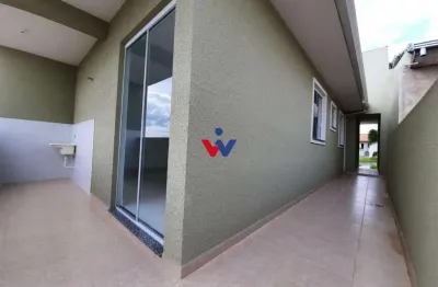 Casa com 3 dormitórios à venda, 131 m  por r  405.000,00 - gralha azul - fazenda rio grande pr